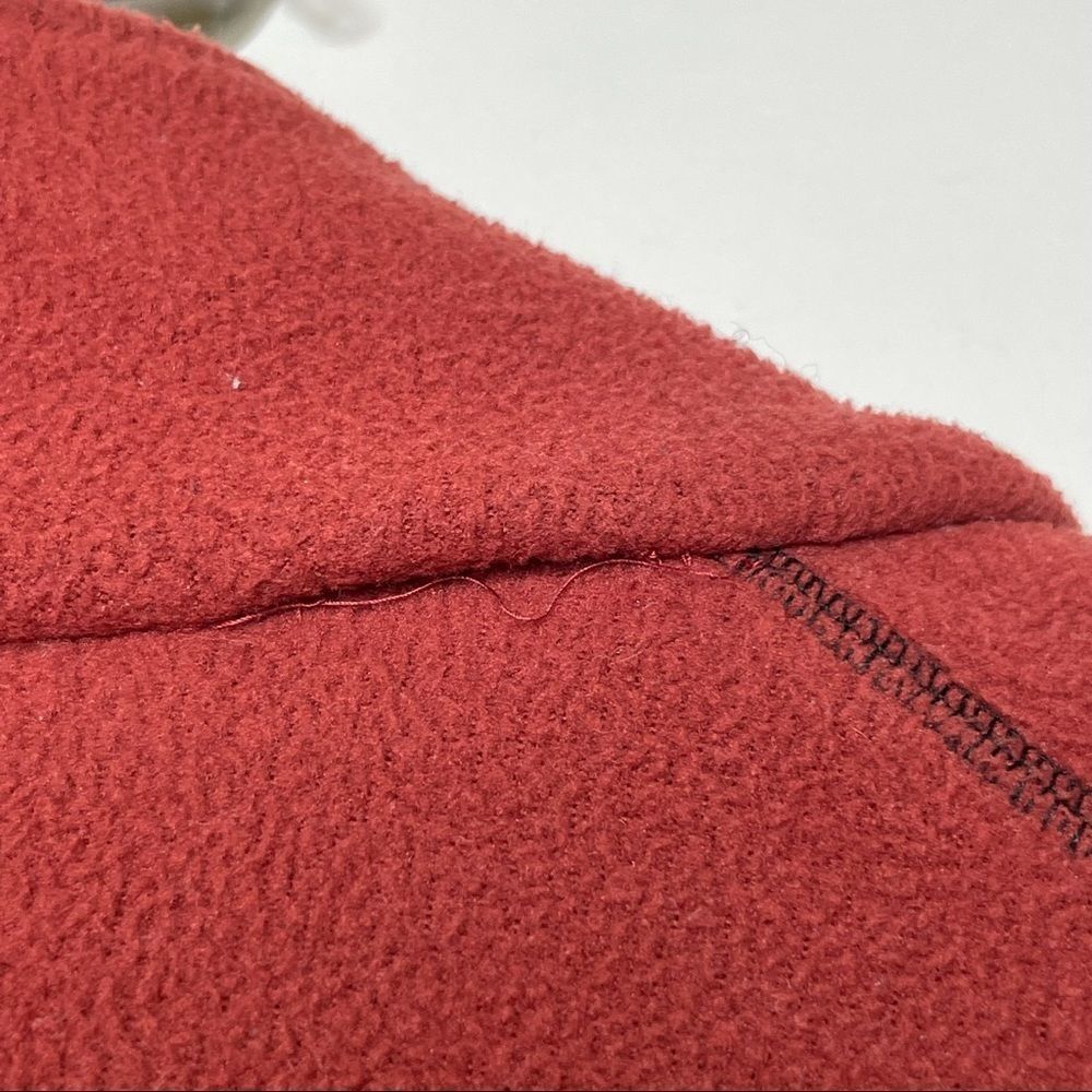 Timberland‎ Orange Fleece Polyester Zip Up Jacket - Picture 6 of 11